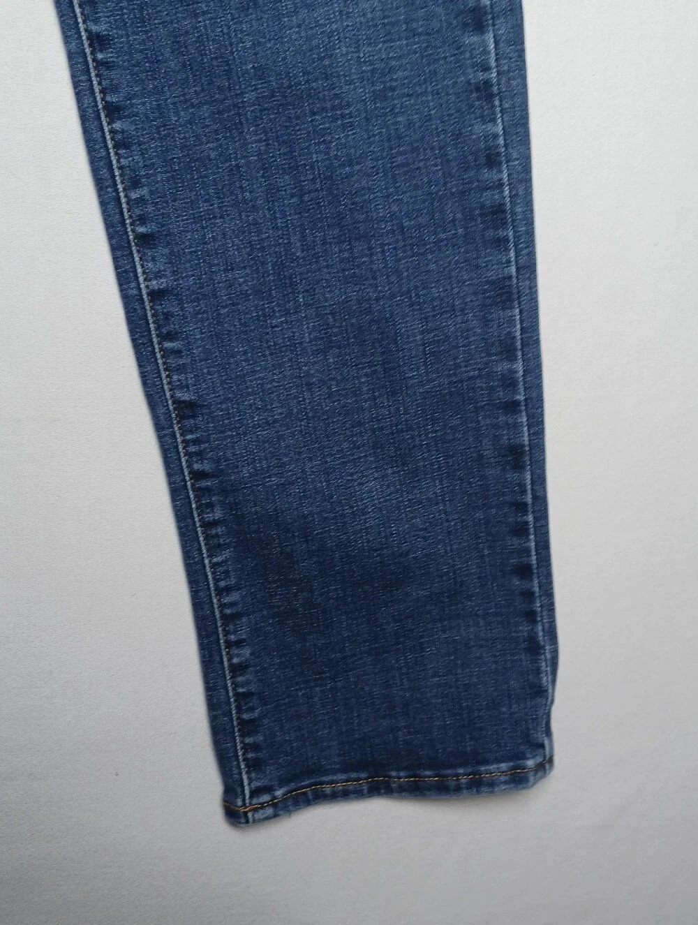 Lucky Brand 410 Mens Athletic Slim Fit Jeans 36X34 Dark Blue Stretch Denim